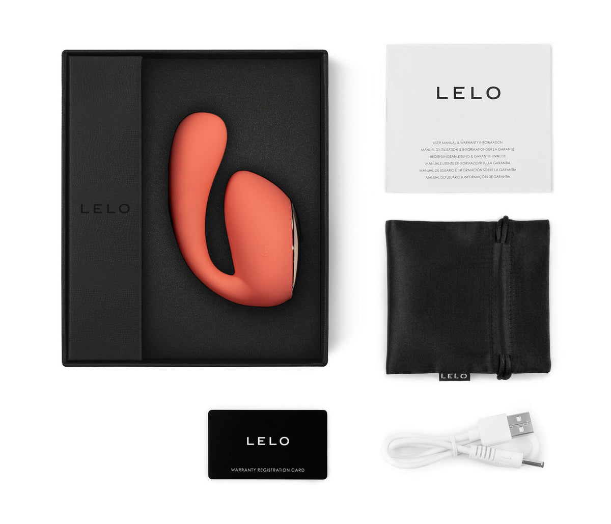 Lelo Ida Wave – App-Connected Rechargeable G-Spot Massager with WaveMotion Technology > Sex Toys > Couples Toys