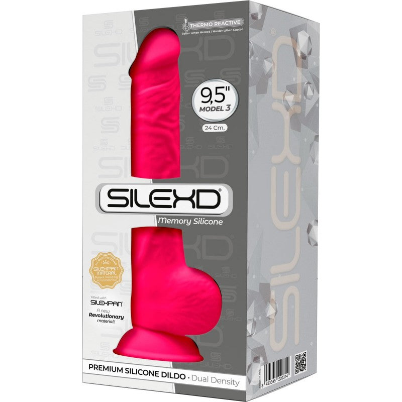 Silexd Model 1 Realistic Dual Density Silicone Dildo with Suction Cup (7 to 10 Inch) > Dildos > Realistic Dildos