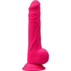 Silexd Model 1 Realistic Dual Density Silicone Dildo with Suction Cup (7 to 10 Inch) 9.5 Inch Pink > Dildos > Realistic Dildos