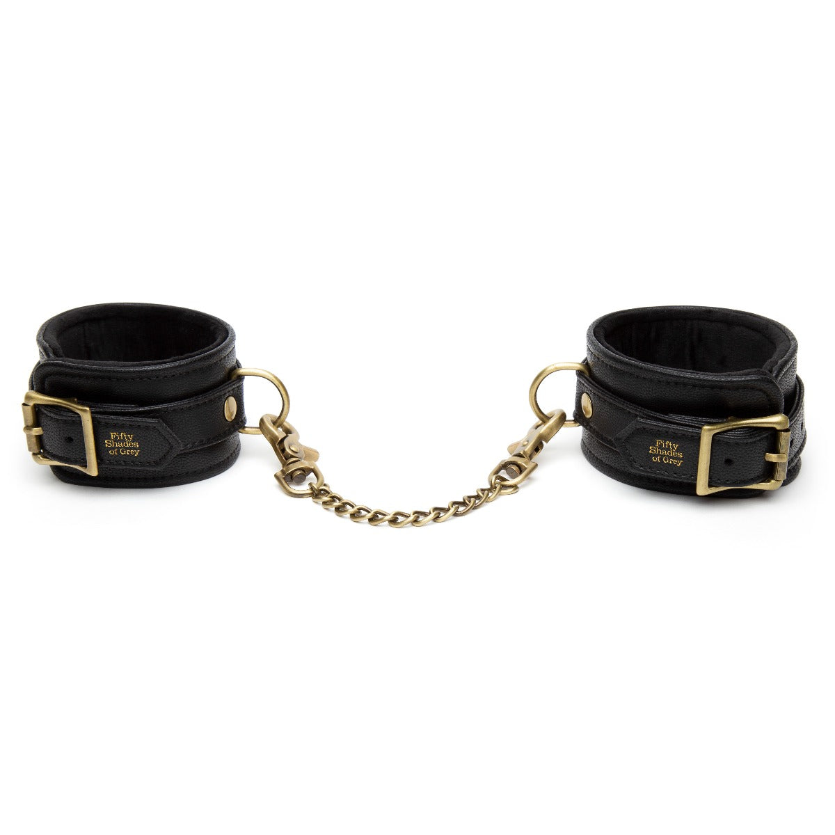 Fifty Shades of Grey Bound to You Ankle Cuffs – Faux Leather with Soft Furry Lining Ankle Cuffs > Bondage Gear > Restraints