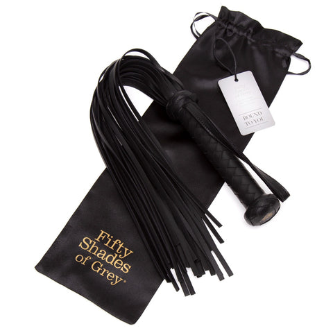 Fifty Shades of Grey Bound to You Vegan Leather Flogger – Travel-Friendly BDSM Accessory > Bondage Gear > Whips & Floggers