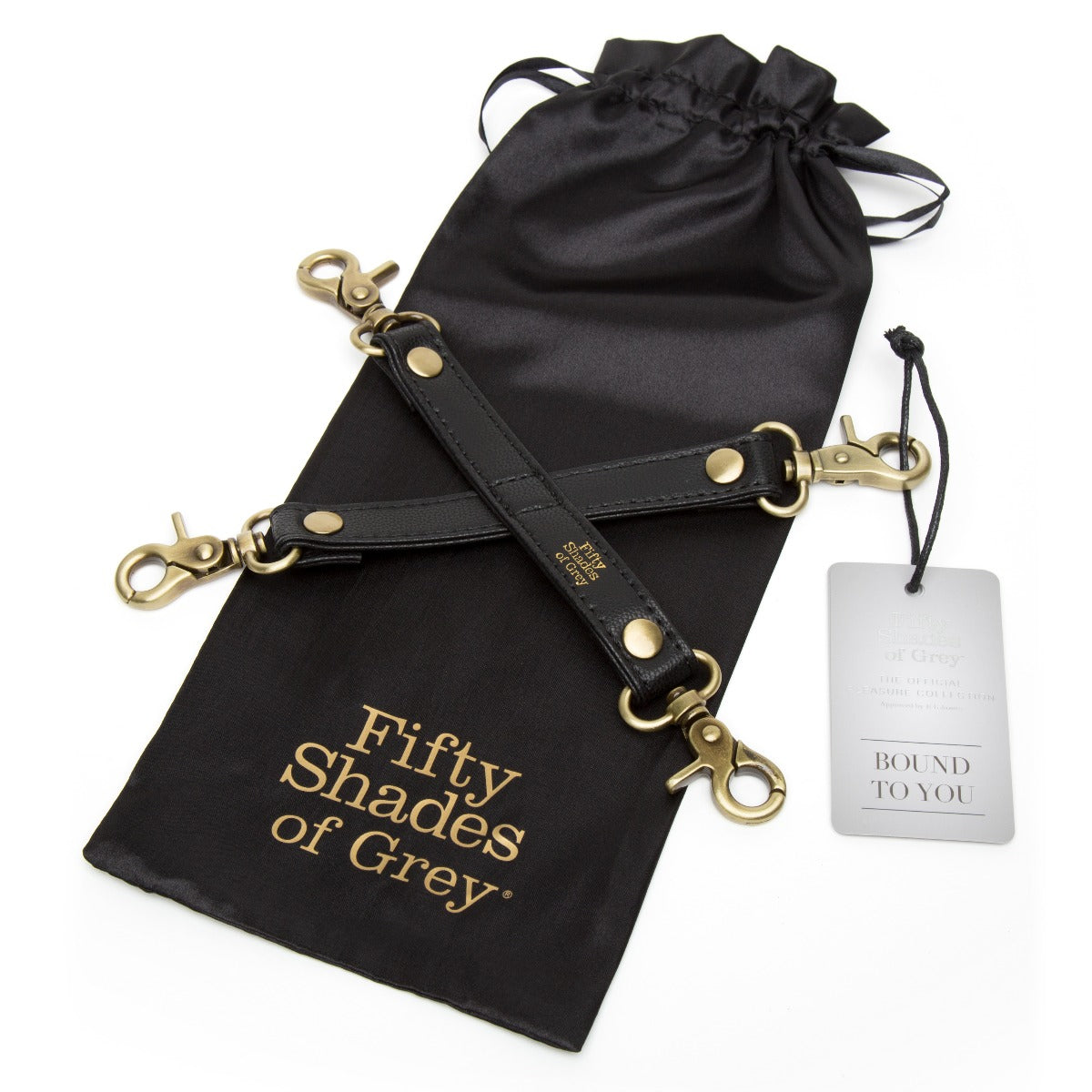 Fifty Shades of Grey Bound to You Hog Tie – Vegan Leather Bondage Restraint > Bondage Gear > Restraints Main image