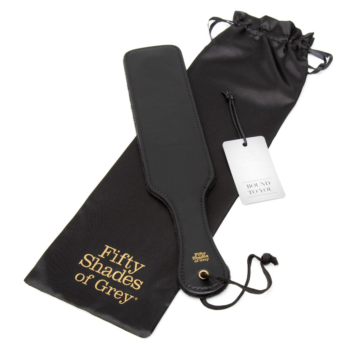 Fifty Shades of Grey Bound to You – Faux Leather Twin-Texture Paddle > Bondage Gear > Paddles
