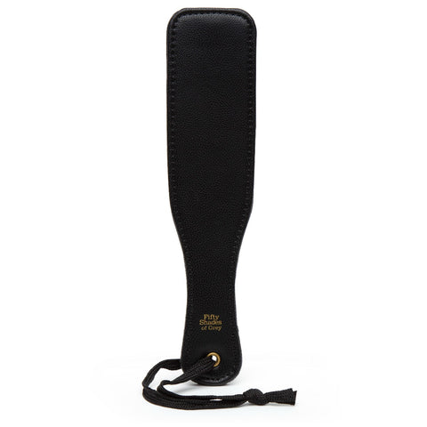 Fifty Shades of Grey Bound to You Small Paddle – Vegan Leather Impact Play Paddle > Bondage Gear > Paddles
