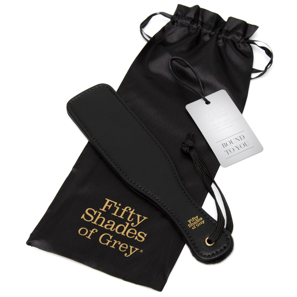 Fifty Shades of Grey Bound to You Small Paddle – Vegan Leather Impact Play Paddle > Bondage Gear > Paddles
