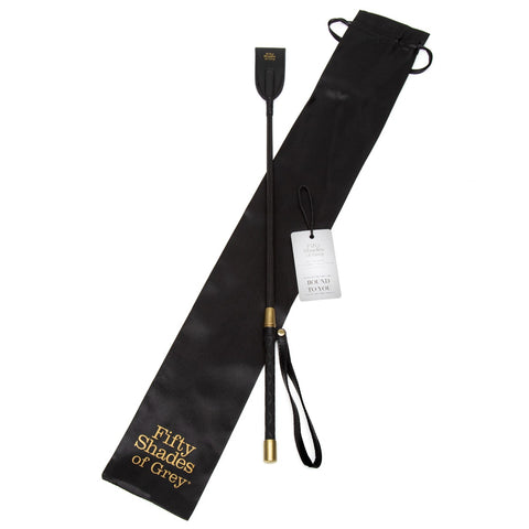 Fifty Shades of Grey Bound to You Riding Crop – Faux Leather Tip Impact Play Crop > Bondage Gear > Crops