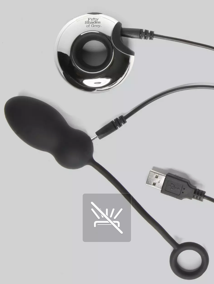 Fifty Shades of Grey Relentless Vibrations Remote Control Silicone Egg Vibrator > Sex Toys For Ladies > Vibrating Eggs