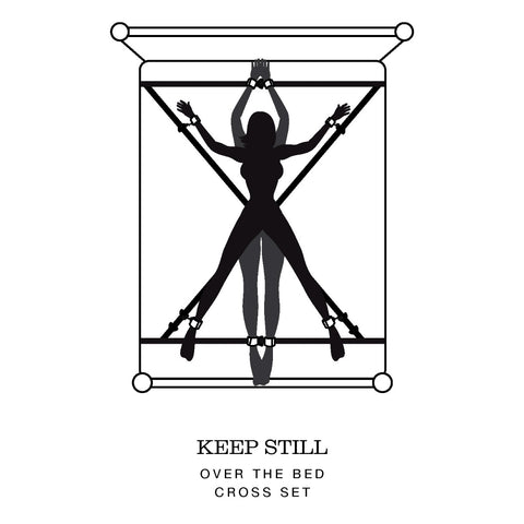 Fifty Shades of Grey Keep Still Over the Bed Cross Restraint Bondage Restraint > Bondage Gear > Bed Restraints
