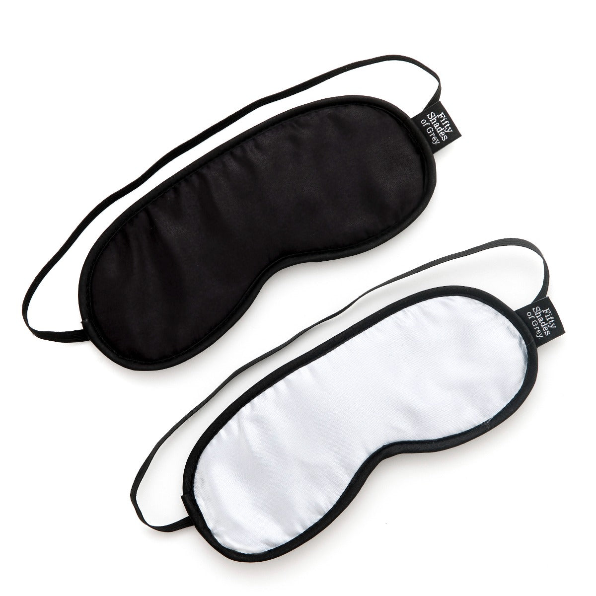 Fifty Shades of Grey No Peeking Soft Twin Blindfold Set – Satin Blindfolds > Bondage Gear > Blindfolds