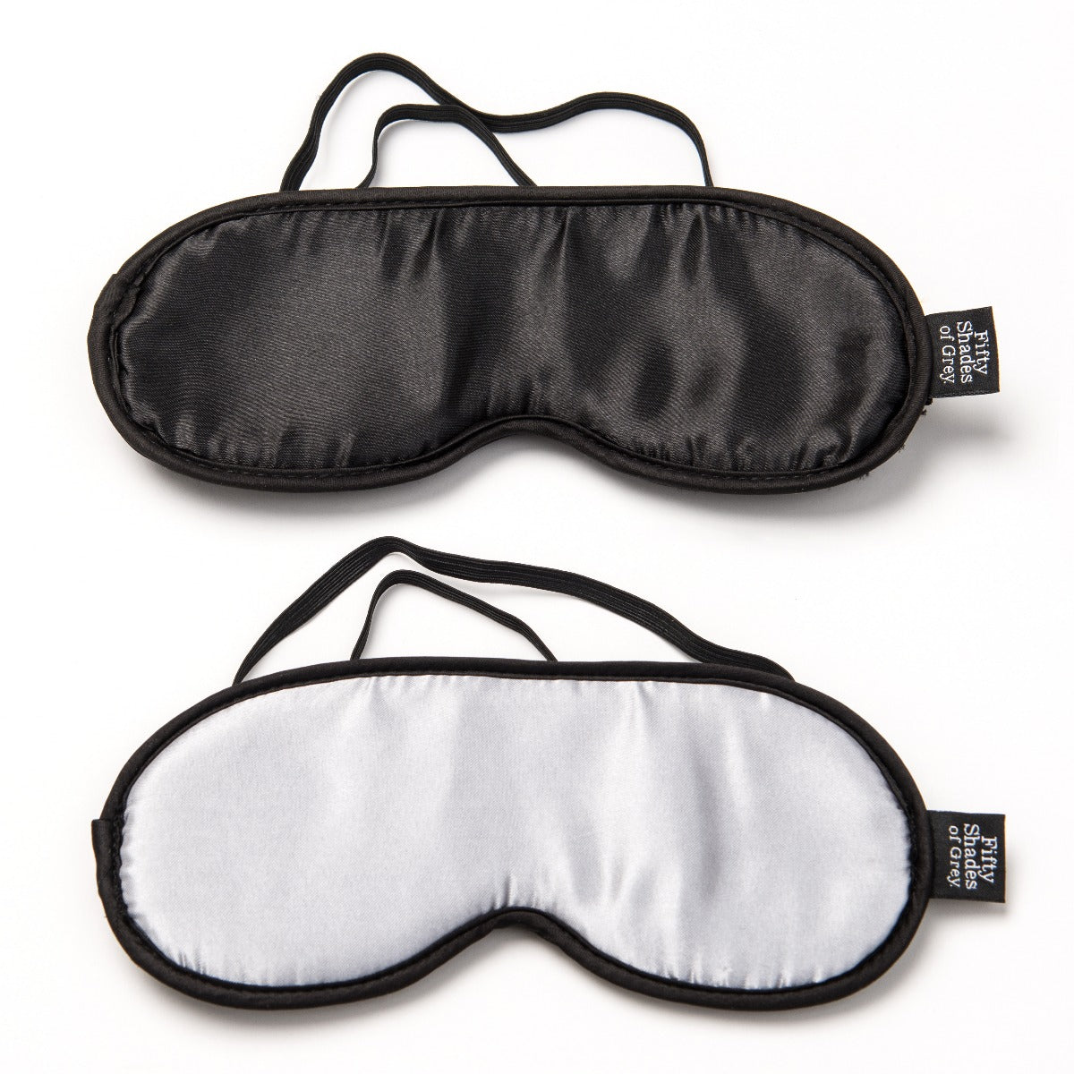 Fifty Shades of Grey No Peeking Soft Twin Blindfold Set – Satin Blindfolds > Bondage Gear > Blindfolds