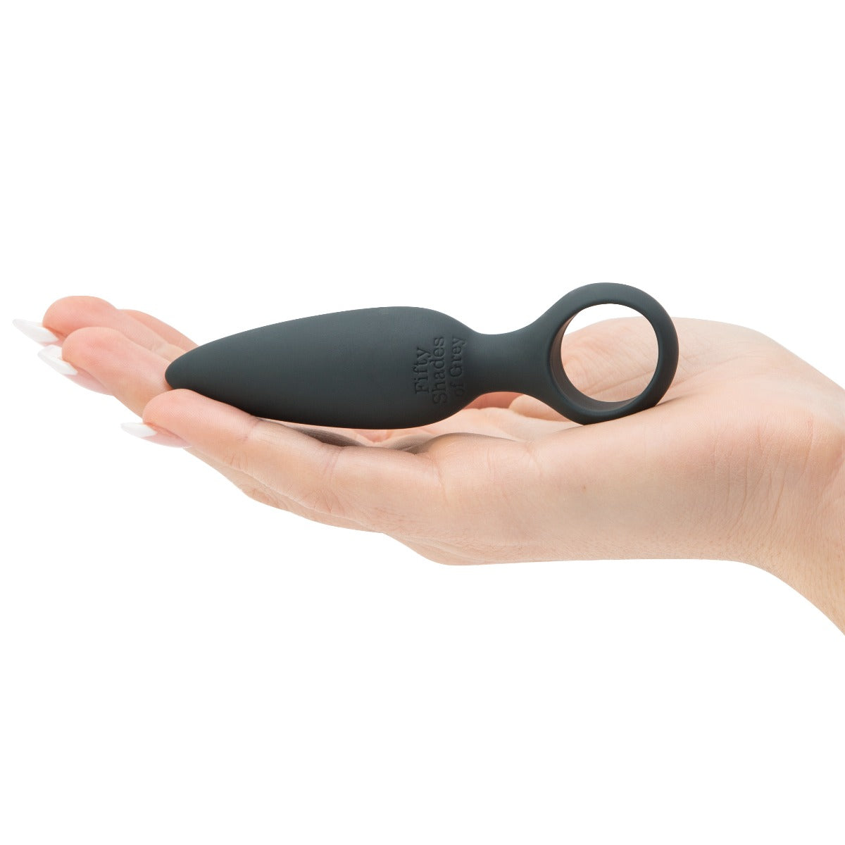 Fifty Shades of Grey Something Forbidden – Beginner Silicone Butt Plug with Finger Loop Default Title > Anal Range > Butt Plugs