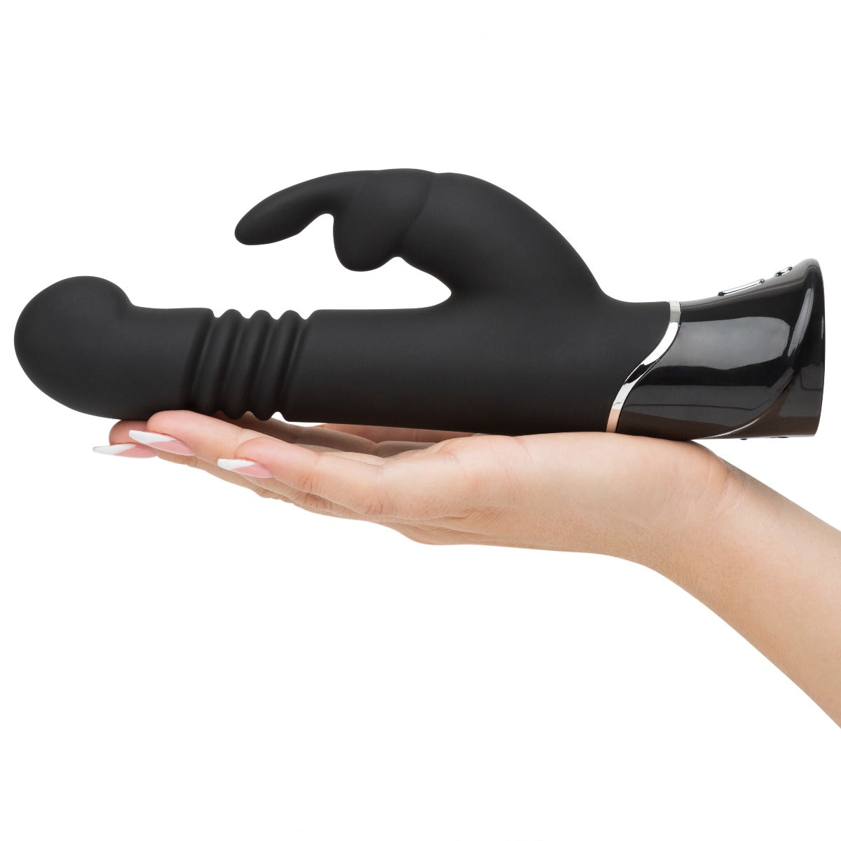 Fifty Shades of Grey Greedy Girl Rechargeable Thrusting G-Spot Rabbit Vibrator Default Title > Vibrators > Ladies > Rabbit