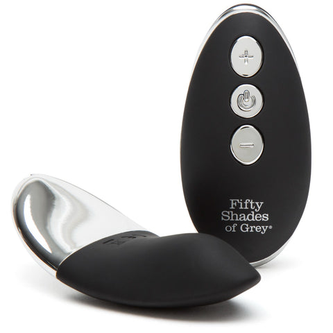 Fifty Shades of Grey Relentless Vibrations Remote-Controlled Velvet Silicone Panty Vibrator > Sex Toys For Ladies > Panty Vibes