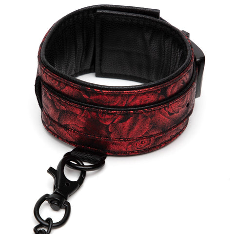 Fifty Shades of Grey Sweet Anticipation Padded Ankle Cuffs with Quick-Release Chain Restraints > Bondage Gear > Restraints