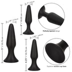 Colt Anal Trainer Kit – Graduated Silicone Anal Plug Set > Anal Range > Butt Plug Kits