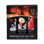 Edible Massage Oil Gift Set with Strawberry Vanilla Flavors > Essentials > Massage Gift Set