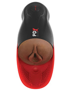 PDX Elite Fuck-O-Matic 2 – Pulsation and Suction Male Masturbation Stroker Brown > Sex Toys For Men > Masturbators > Vibrating