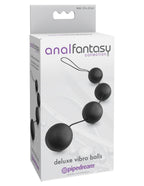 Anal Fantasy Collection Deluxe Vibro Balls – 1.25 Inch Weighted Vibrating Balls