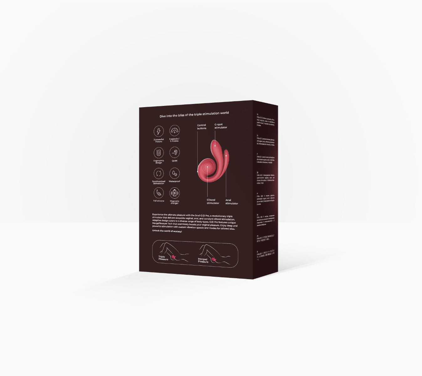 SVibe GIZI Pro Triple G-Spot Stimulator – Rechargeable Triple Stimulator > Sex Toys For Ladies > G-Spot Vibrators