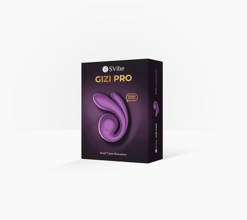 SVibe GIZI Pro Triple G-Spot Stimulator – Rechargeable Silicone Triple Stimulator > Sex Toys For Ladies > G-Spot Vibrators