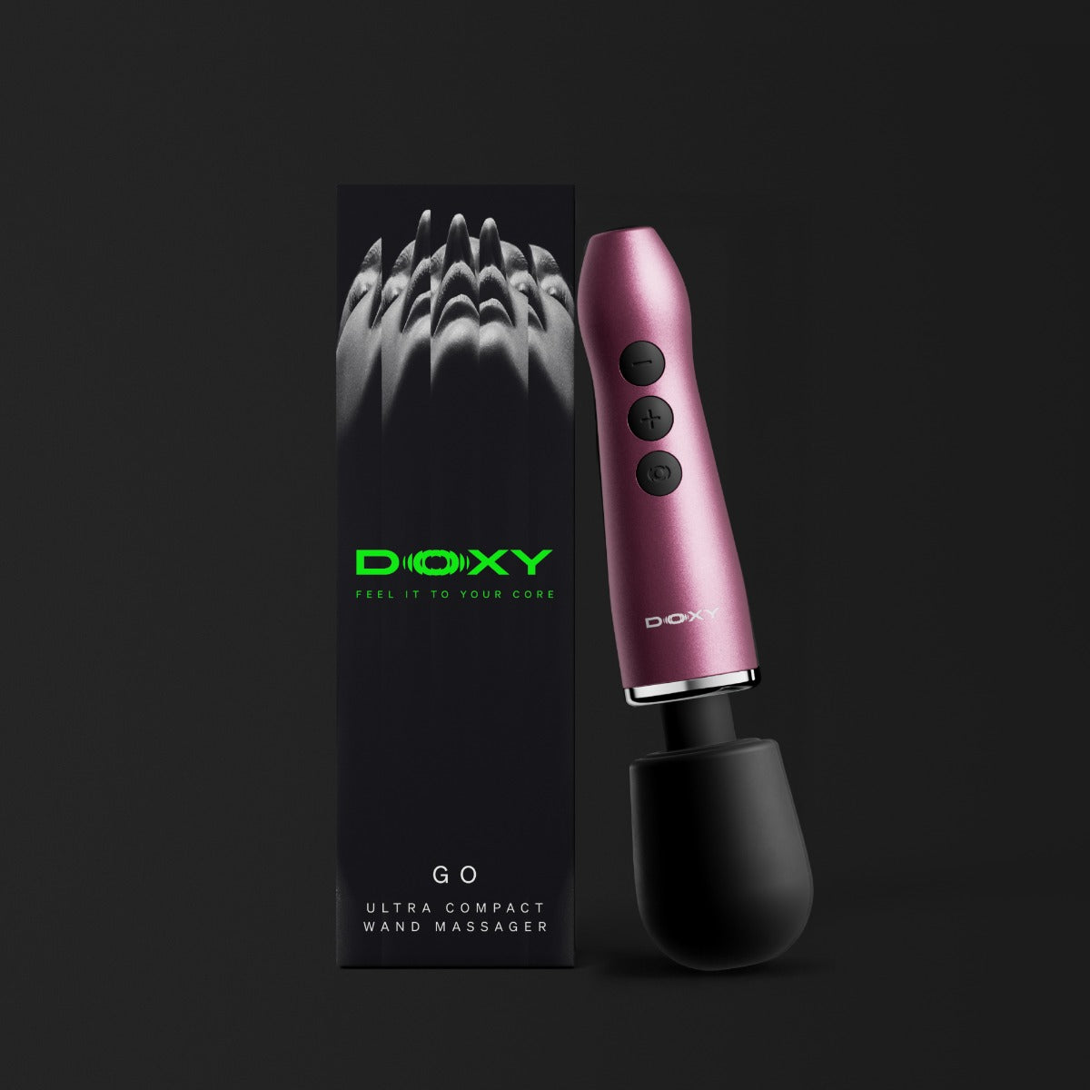 Doxy Go Ultra Compact Cordless Aluminium Rechargeable Wand > Sex Toys > Massage Wands