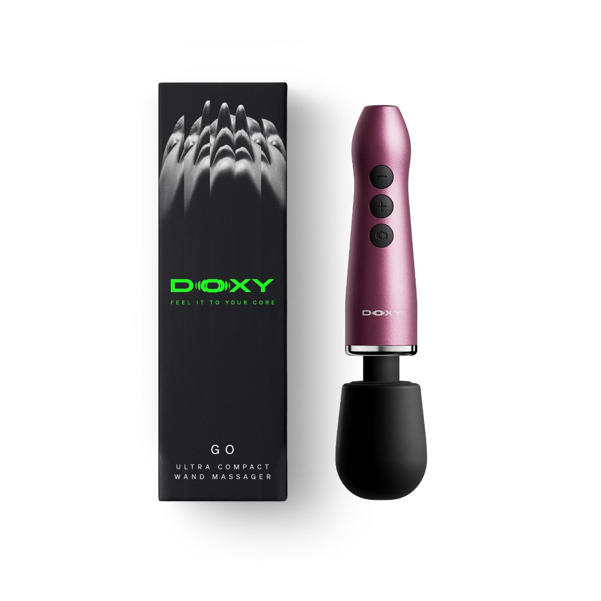 Doxy Go Ultra Compact Cordless Aluminium Rechargeable Wand Default Title > Sex Toys > Massage Wands