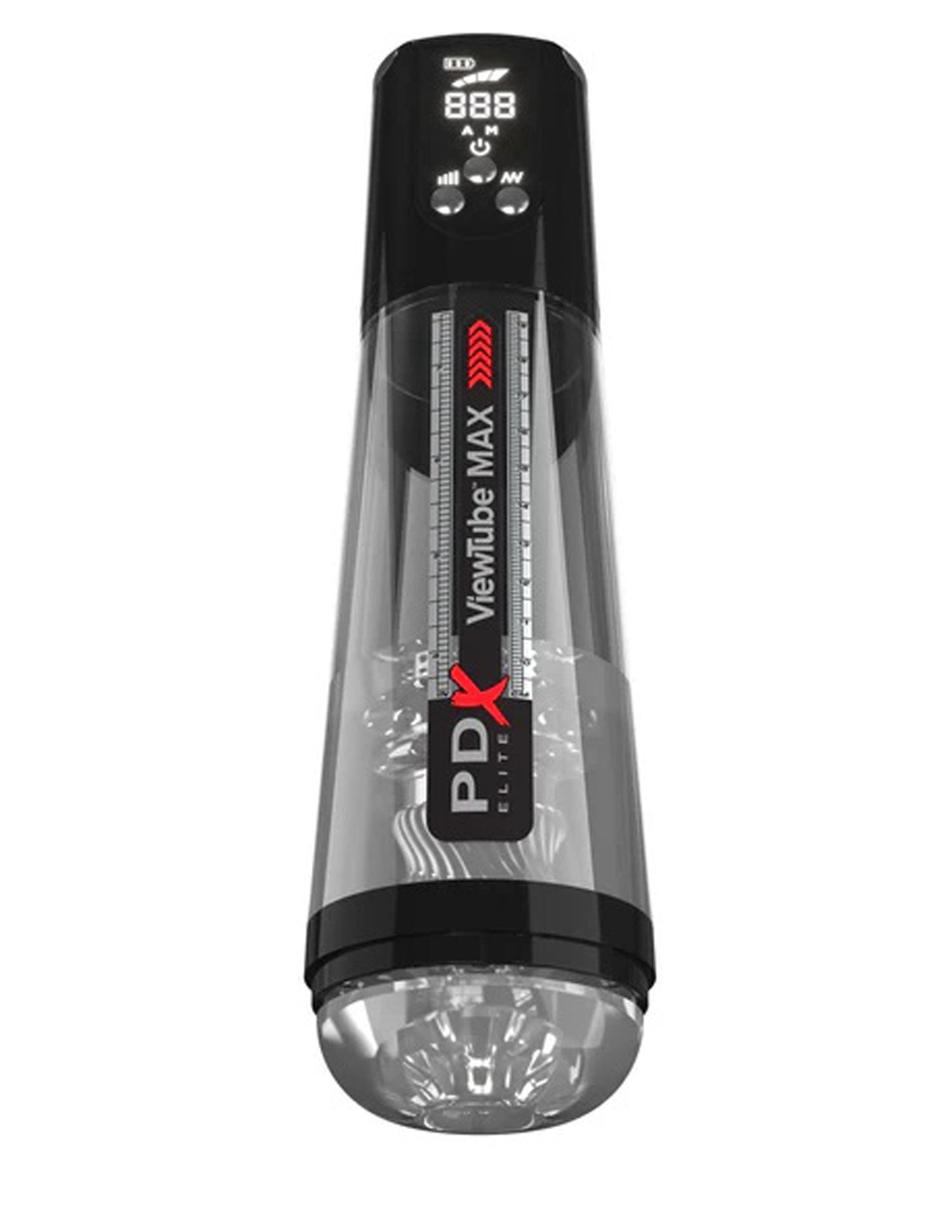PDX Elite ViewTube Max Clear Suction Auto Stroker Male Masturbator > Sex Toys For Men > Masturbators > Vibrating