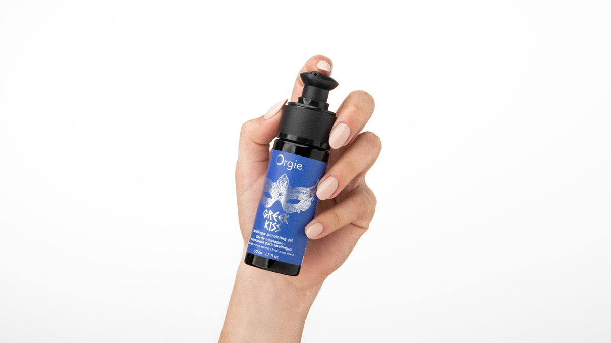 Orgie Greek Kiss – Kissable Mint Flavor Arousal Gel for Anallingus 50ml > Lube > Anal