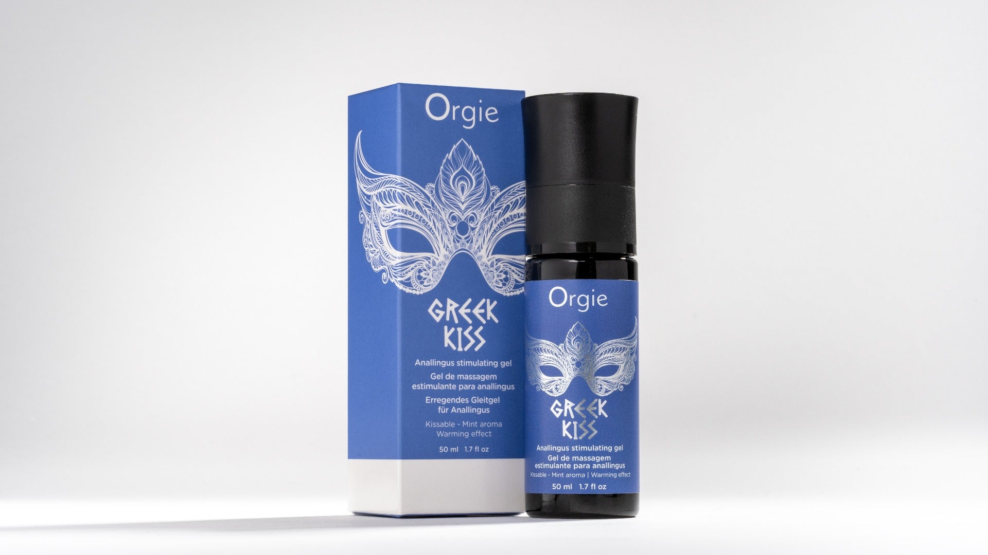 Orgie Greek Kiss – Kissable Mint Flavor Arousal Gel for Anallingus 50ml > Lube > Anal