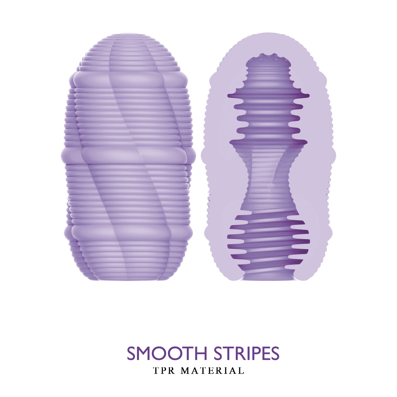 Pretty Love Cupid X Smooth Stripes – Textured Masturbator > Sex Toys For Men > Masturbators Cup