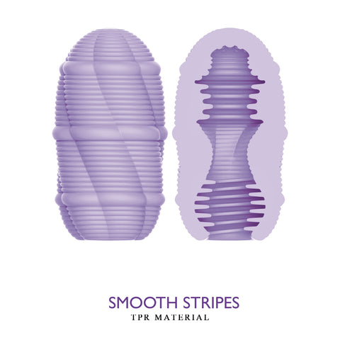 Pretty Love Cupid X Smooth Stripes – Textured Masturbator > Sex Toys For Men > Masturbators Cup