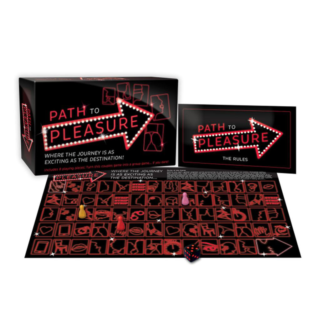 The Path to Pleasure Interactive Intimate Relationship Game – Couples Board Game > Novelties > Games