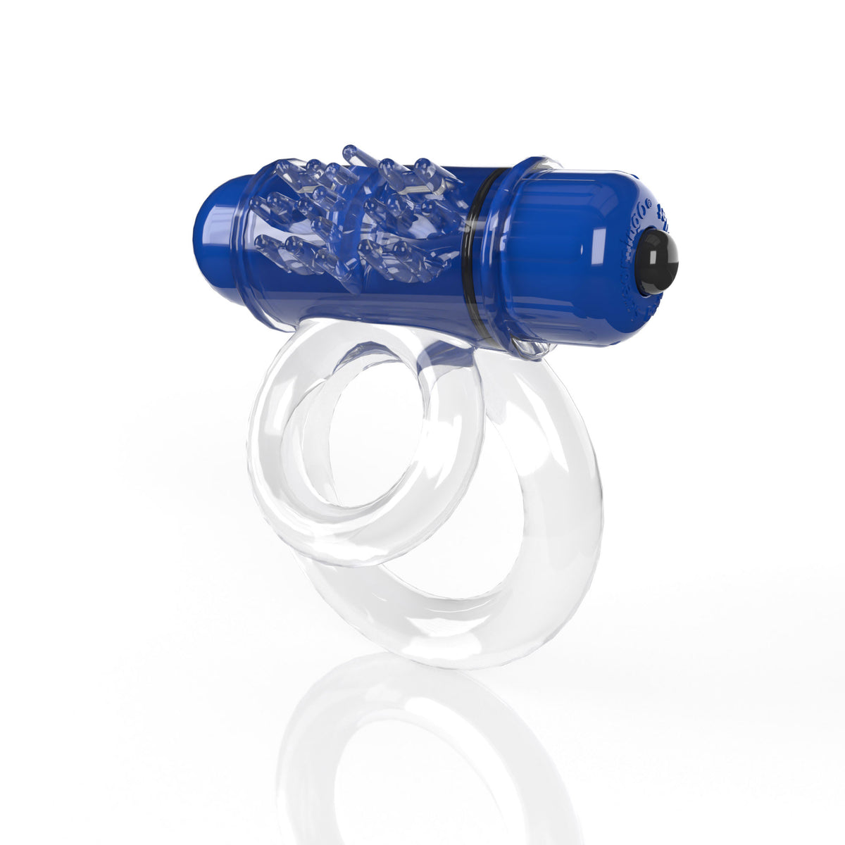 Double O 6 4B Vibrating Ring with Raised Ticklers and Long-Lasting Batteries – Vibrating Ring > Cock Ring > Vibrating