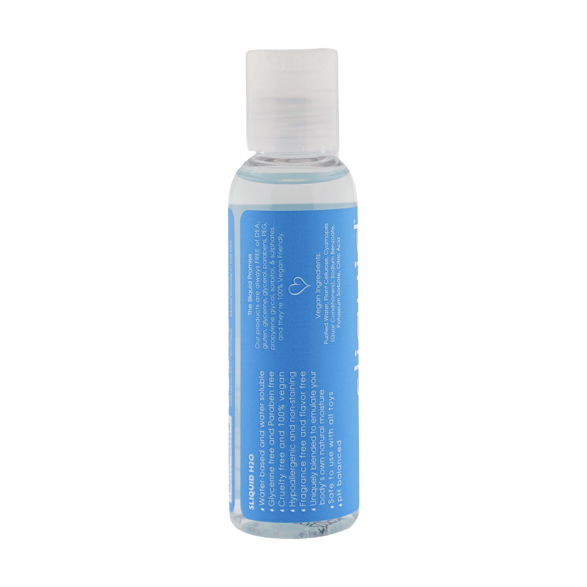 Sliquid Naturals H2O Water Based Personal Lubricant 2 Oz > Lube > Water Based