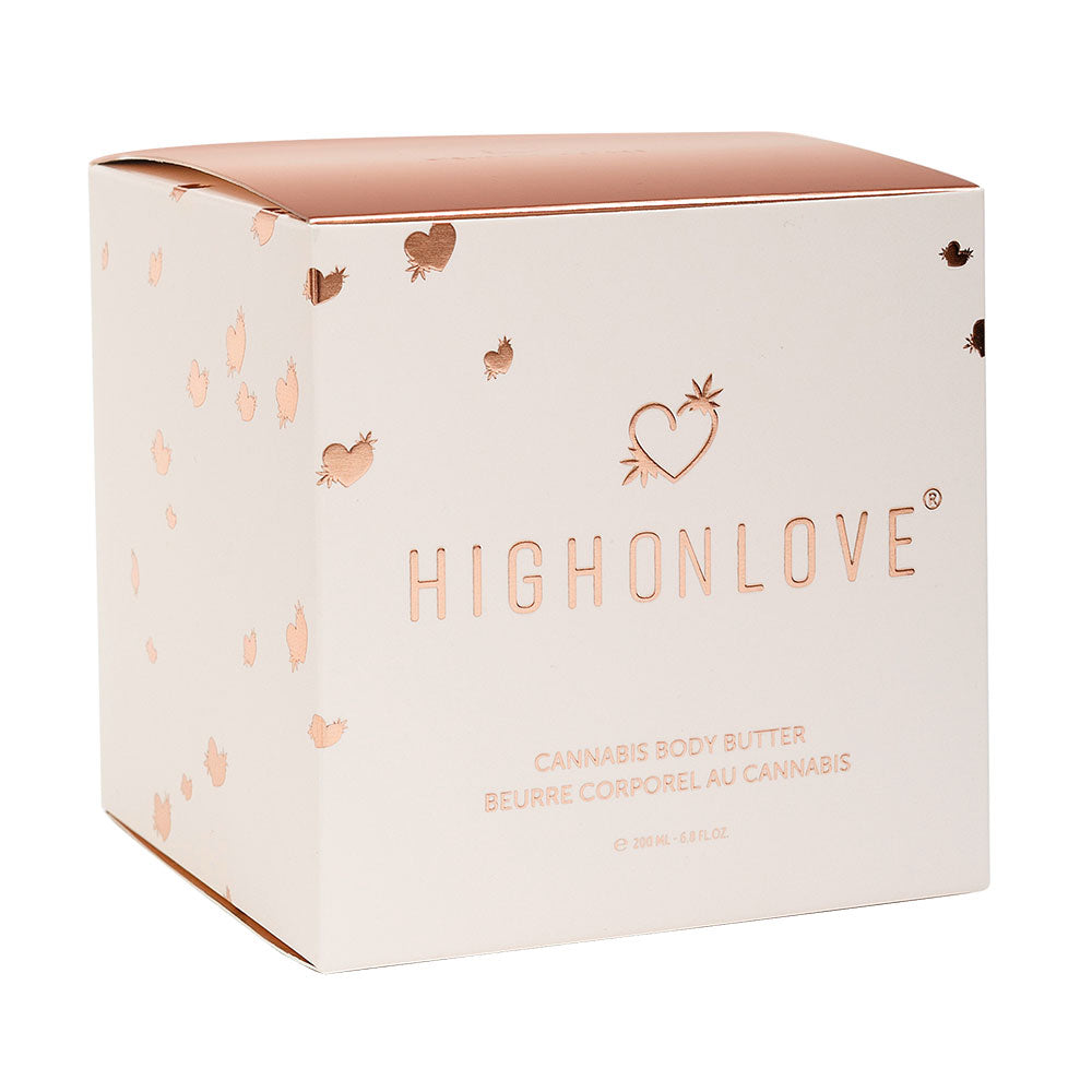 High On Love Cannabis Body Butter – Natural Moisturizers with Premium Cannabis Oil 200ml > Essentials > Bath & Body