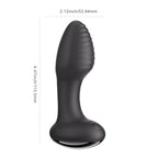 Honey Play Box Frenzy Rotating Rotating Tip Ribbed Textures Medium Size App Controlled Butt Plug > Anal Range > Vibrating Butt Plugs
