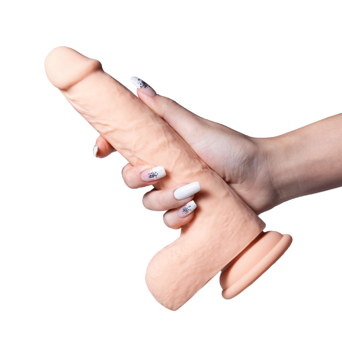Luis Realistic Thrusting Dildo – App Controlled 8.5 Inch Silicone Toy > Dildos > Thrusting Dildos