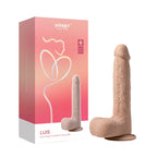 Luis Realistic Thrusting Dildo – App Controlled 8.5 Inch Silicone Toy > Dildos > Thrusting Dildos