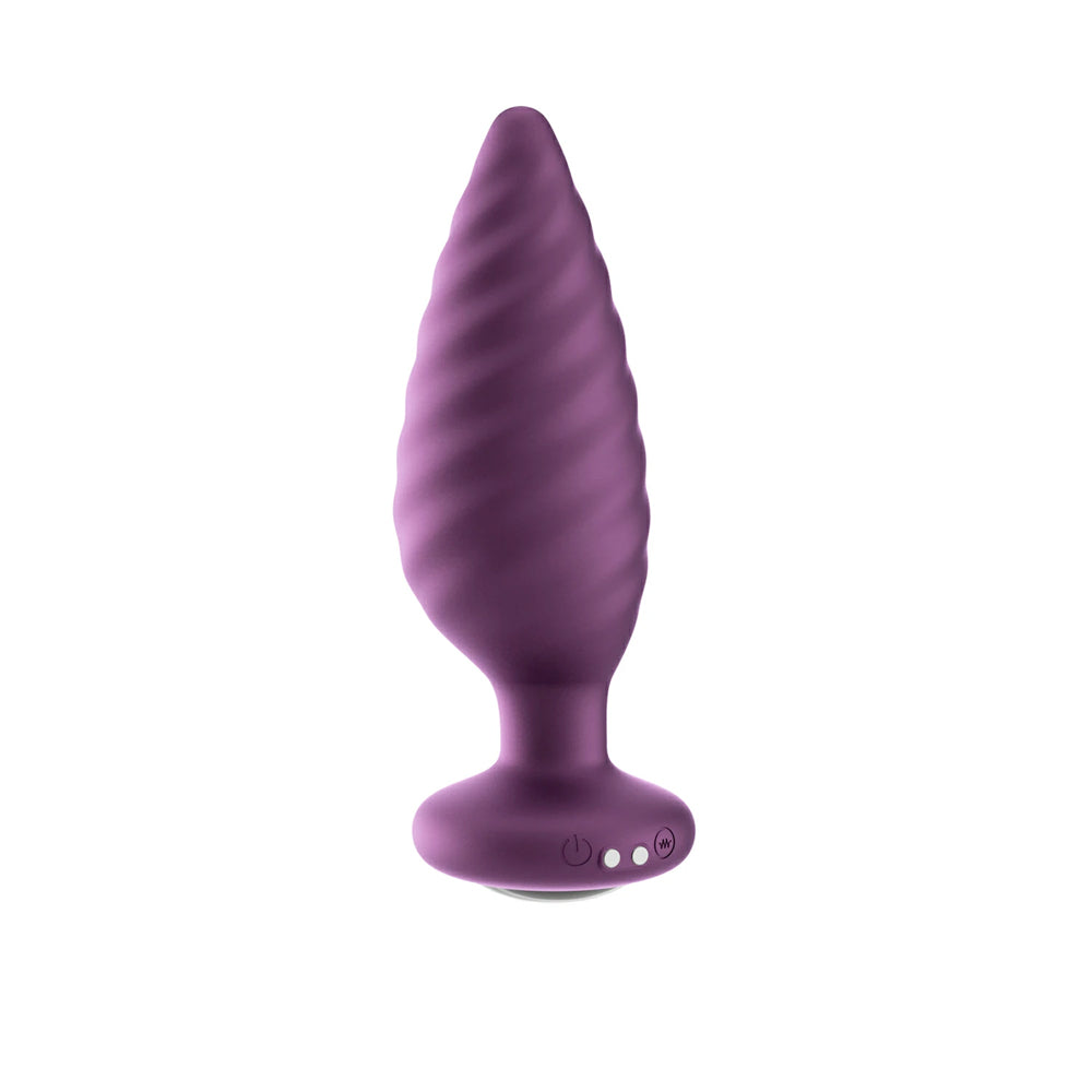 Honey Play Box Noah Rotating Butt Plug – App Controlled Anal Toy with Spiral Shaft and Ergonomic Curve > Anal Range > Vibrating Butt Plugs