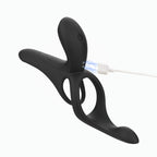 Honey Play Box Pleasure Pivot – App-Controlled Couples Vibrator with Stretchy Rings and Textured Sleeve > Sex Toys > Couples Toys