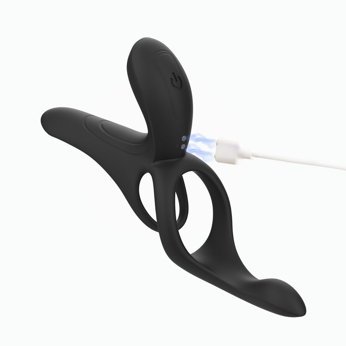 Honey Play Box Pleasure Pivot – App-Controlled Couples Vibrator with Stretchy Rings and Textured Sleeve > Sex Toys > Couples Toys