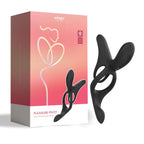 Honey Play Box Pleasure Pivot – App-Controlled Couples Vibrator with Stretchy Rings and Textured Sleeve Default Title > Sex Toys > Couples Toys