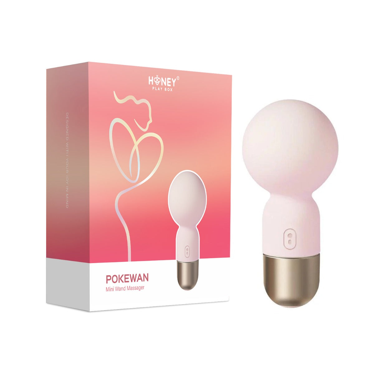 Honey Play Box Pokewan Pocket Mini Vibrating Wand Massager – Flexible Body-Safe Material Default Title > Vibrators > Mini Vibrators