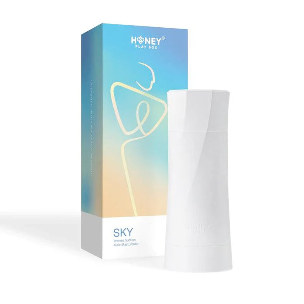 Honey Play Box Sky – Suction and Vibration Rechargeable Male Masturbator Toy Default Title > Sex Toys For Men > Masturbators > Vibrating