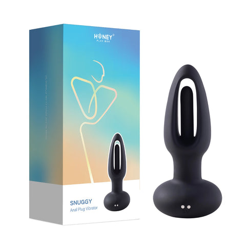 Honey Play Box Snuggy Tapping Prostate Massager – Dual-Stimulation Butt Plug Vibrator Default Title > Anal Range > Prostate Plugs