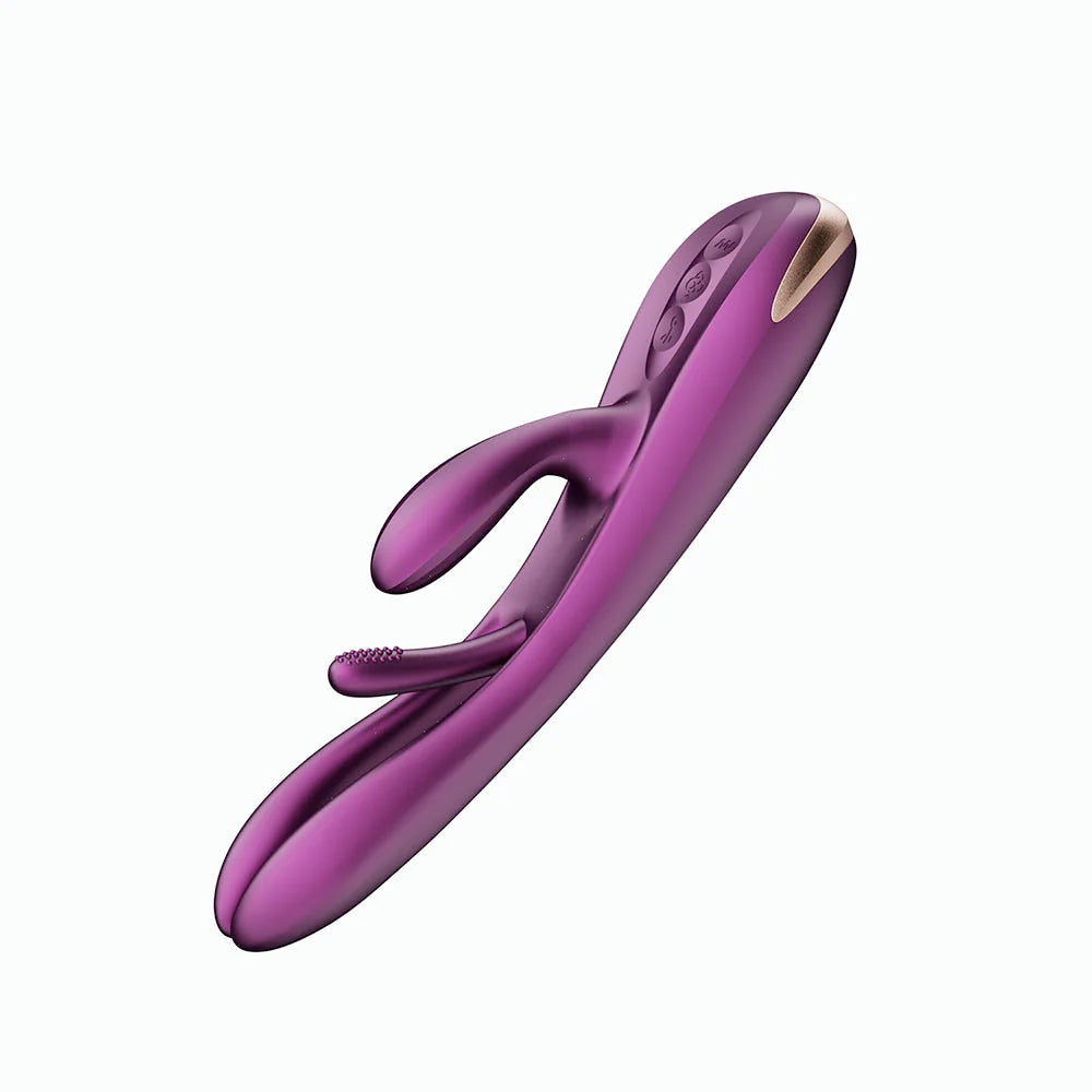 Terri 9.45 Inch App-Controlled Rabbit Vibrator Silicone Tapping > Vibrators > Ladies > Rabbit
