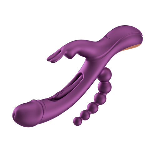 Trilux App Controlled Rabbit Vibrator – Rechargeable Silicone Rabbit Vibrator > Vibrators > Ladies > Rabbit Multi