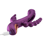 Trilux App Controlled Rabbit Vibrator – Rechargeable Silicone Rabbit Vibrator > Vibrators > Ladies > Rabbit Multi
