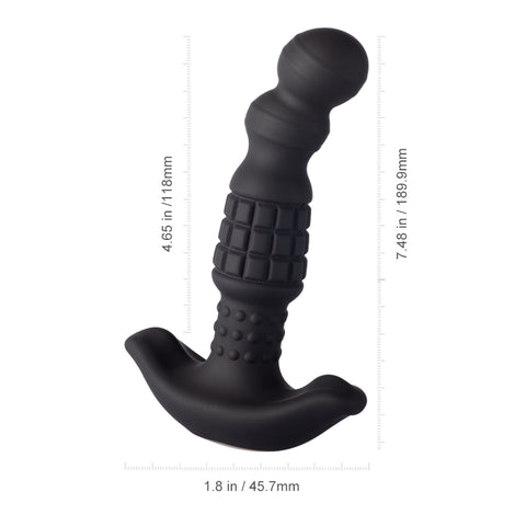 Honey Play Box Pineapple Man Rolling Bead Vibrating Girthy Prostate Massager > Anal Range > Prostate Plugs