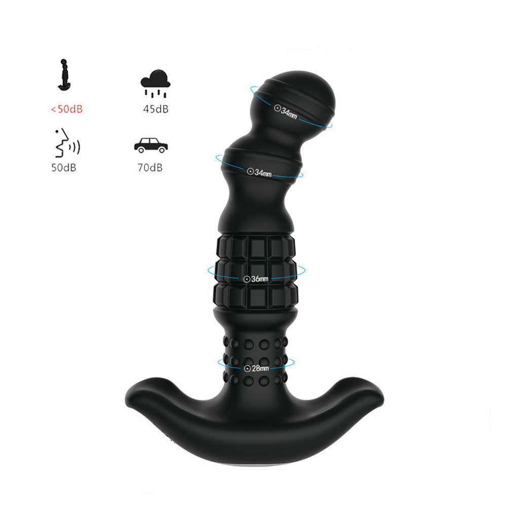 Honey Play Box Pineapple Man Rolling Bead Vibrating Girthy Prostate Massager > Anal Range > Prostate Plugs